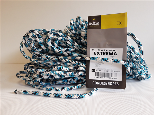 90m de corde semi-statique, 9 mm, EXTREMA, COURANT