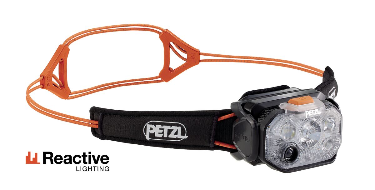 Lampe frontale rechargeable par USB, 1200 lumens, SWIFT RL, PETZL