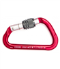 Mousqueton à vis keylock, rouge, ROCK Stone, FIXE