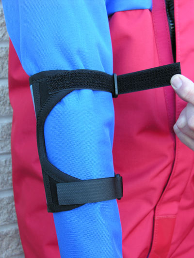 Coudières kevlar® ajustable par Velcros®, WARMBAC