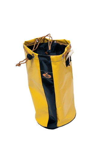 Sacoche ceinture 6 litres, fond rond 18 cm, anneaux, VIA CORDA, CEVENNES EVASION