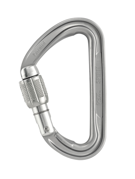 Mousqueton à vis, key-lock 25 kN SPIRIT VIS, PETZL