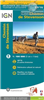 Carte touristique IGN 1:100 000 , Chemin3995 de Stevenson, Compostelle
