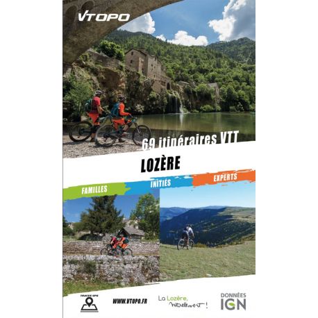 LOZERE 65 ITINERAIRES VTT, IGN