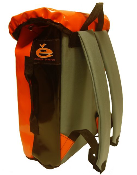 Sac portage 25 litres, avec rabat, CARREJEUR 25 CONFORT, CEVENNES EVASION