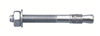 Goujon acier zingué 10 mm, longueur 90 mm, WURTH