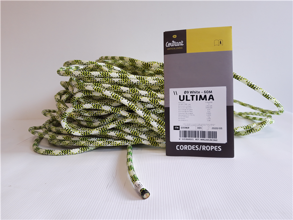 Corde semi-statique, MEETIC Tech, 9mm, ULTIMA, COURANT