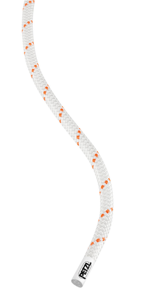 Corde statique 9mm blanche, 22 kN, 56g, PUSH, PETZL