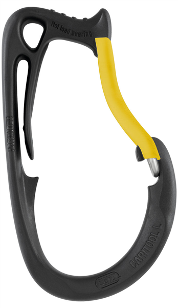 Porte outils fermé par un doigt fil, 15Kg max, CARITOOL L, PETZL