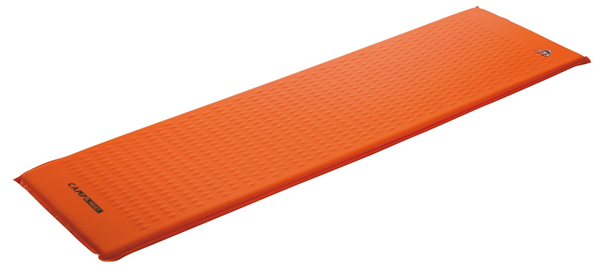 Matelas autogonflant orange, 183 x 51 x 2.5cm, 670g, LIGHT MAT, CAMP