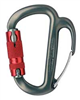 Mousqueton automatique avec frein accolé, 23Kn, FREINO ancien modèle, PETZL