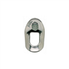 Plaquette d'amarrage coudée, 8mm, 18 kn PETZL