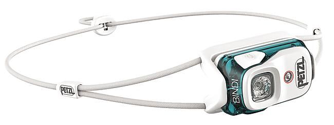Lampe BINDI verte, ultra-légère (35g) et rechargeable , 200 Lumens, PETZL