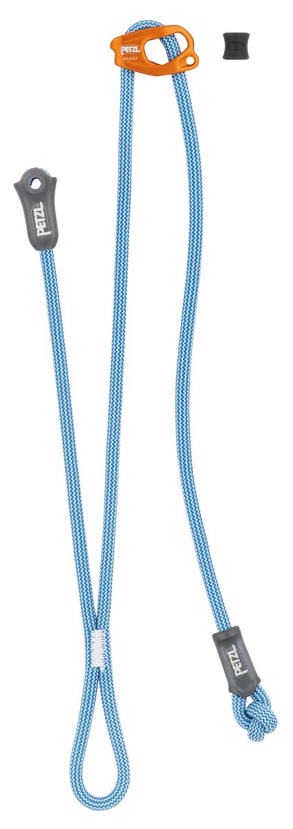 Longe double de maintien ajustable, DUAL CONNECT ADJUST, PETZL