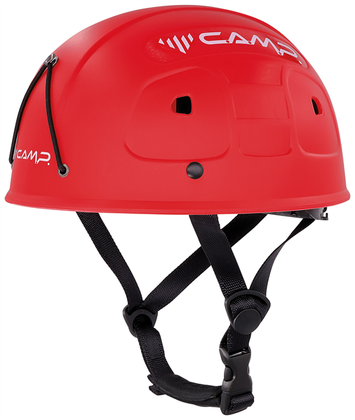 Casque escalade rouge ou bleu avec porte lampe, ROCKSTAR, CAMP