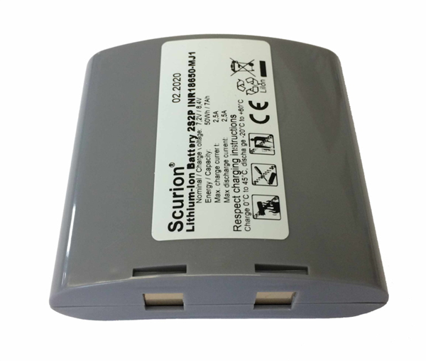 Batterie/module 4 cellules 7000 mAh, lampe SCURION BASIC ou plongée