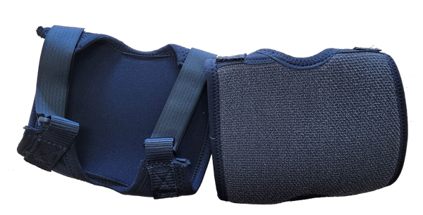 Coudières kevlar® ajustable par Velcros®, WARMBAC