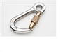 Mousqueton moulinette INOX à vis, DRACO, FIXE