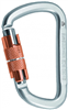 Mousqueton D automatique 2T, acier keylock, 40 Kn, ROCK EMPIRE
