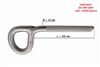 Piton INOX, 10x100 mm, 30 kn, SUPERSTAR, RAUMER