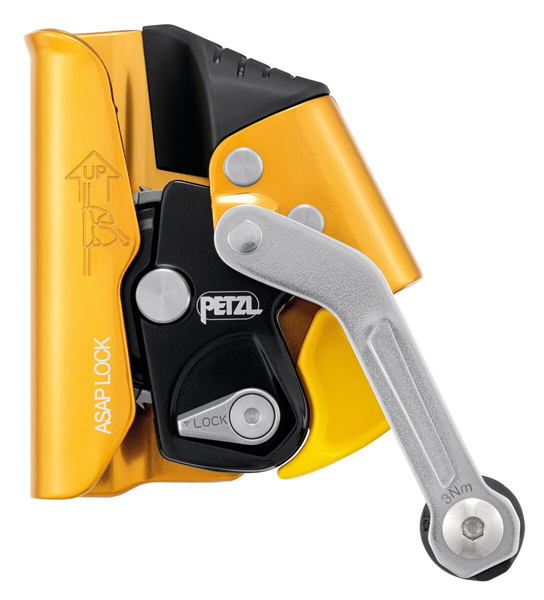 NOUVEL antichute mobile avec blocage manuel, ASAP LOCK, PETZL