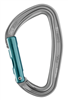 Mousqueton doigt droit 23 kN, key-lock DJINN, PETZL